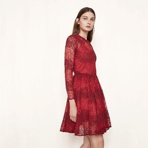 Maje A-Line Lace Dress